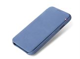 Decoded cover til iPhone Xs Max i blå læder med klap